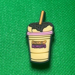 🌼 (5/$10 or 10/$15) NEW “Dunkin Donuts LOVER” Croc Charm Collection